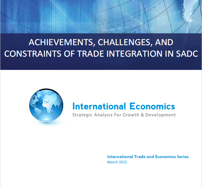 Achievements, Challenges and Constraints of Trade Integration in SADC